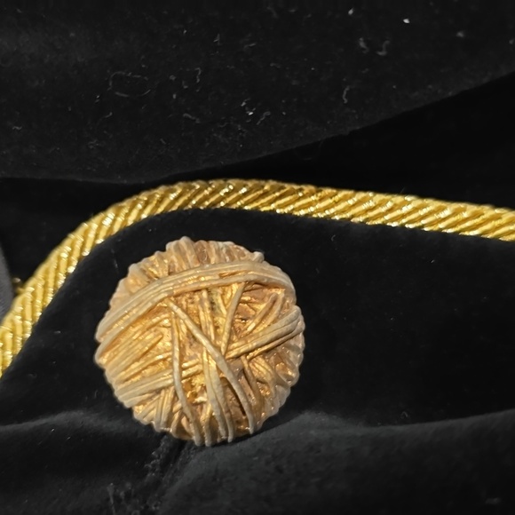 Black Embroidered Women's Jacket Escada sz 40 - Picture 5 of 7